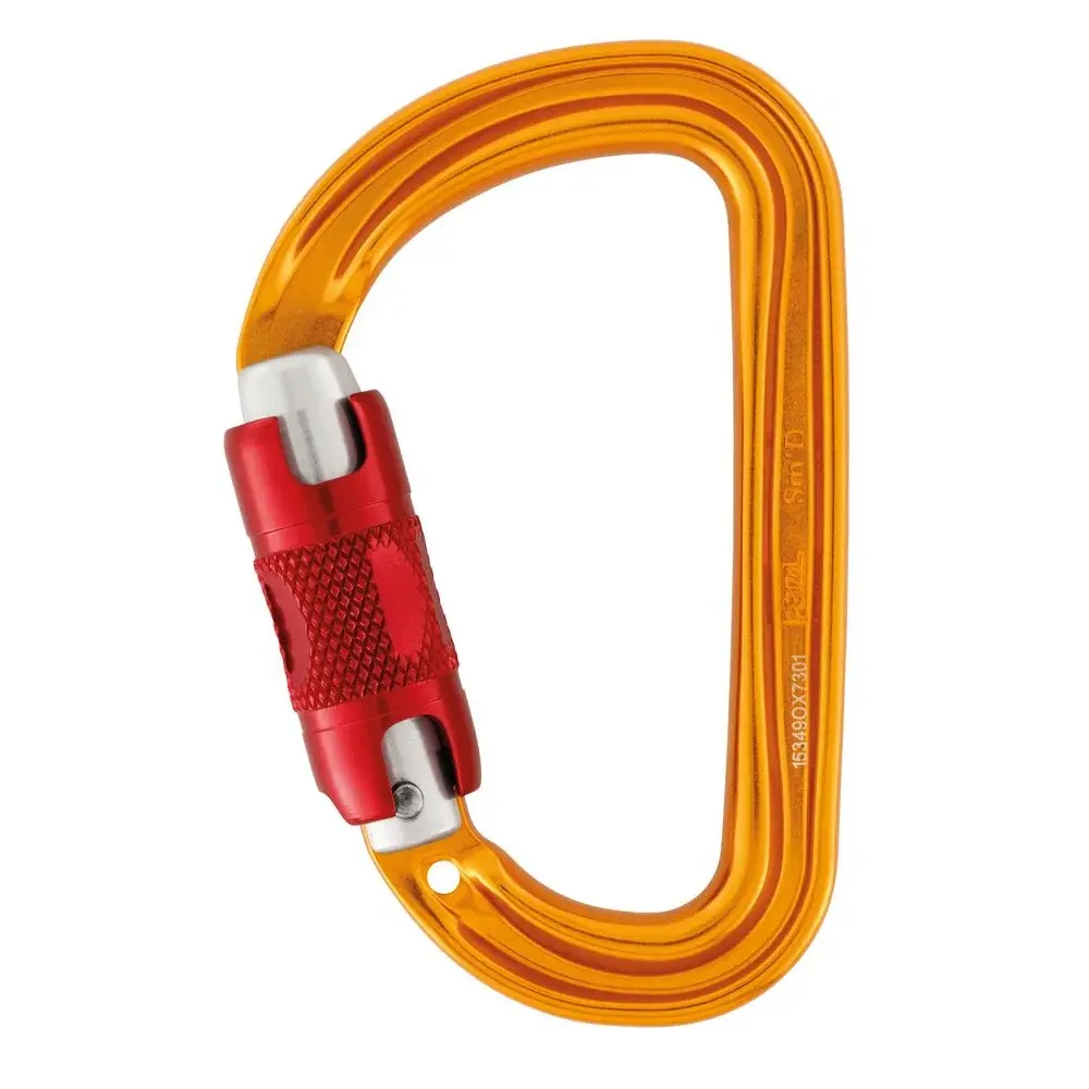 Karabina Petzl Sm´D twist-lock oranžová