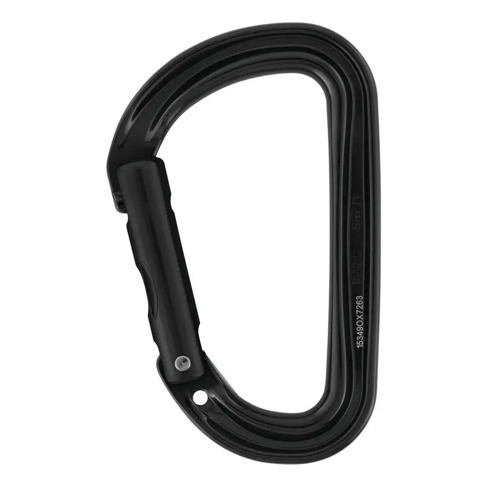 Karabiner Petzl Sm´D Wall schwarz