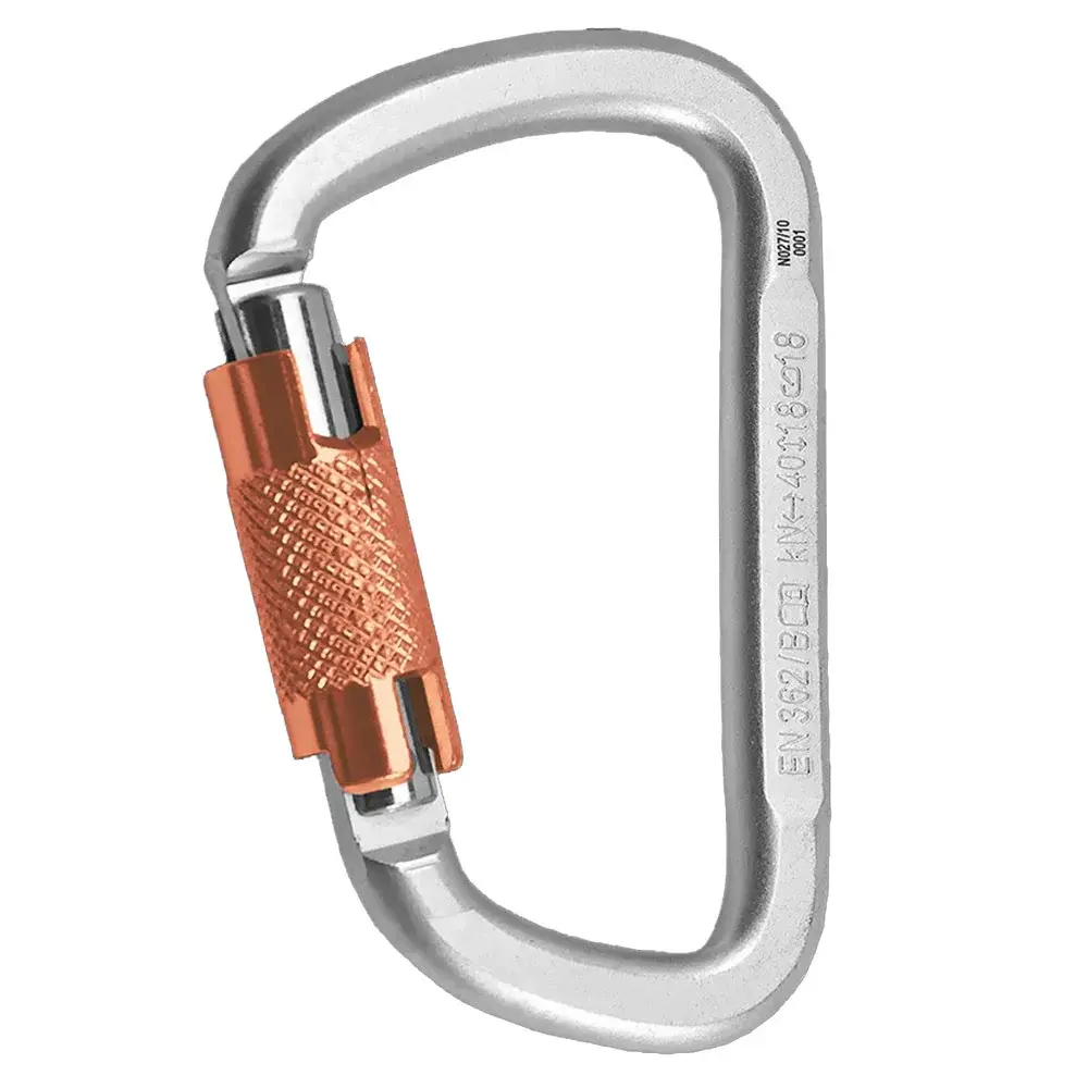 Karabiner Rock Empire Carabiner D-KL-2T Silber