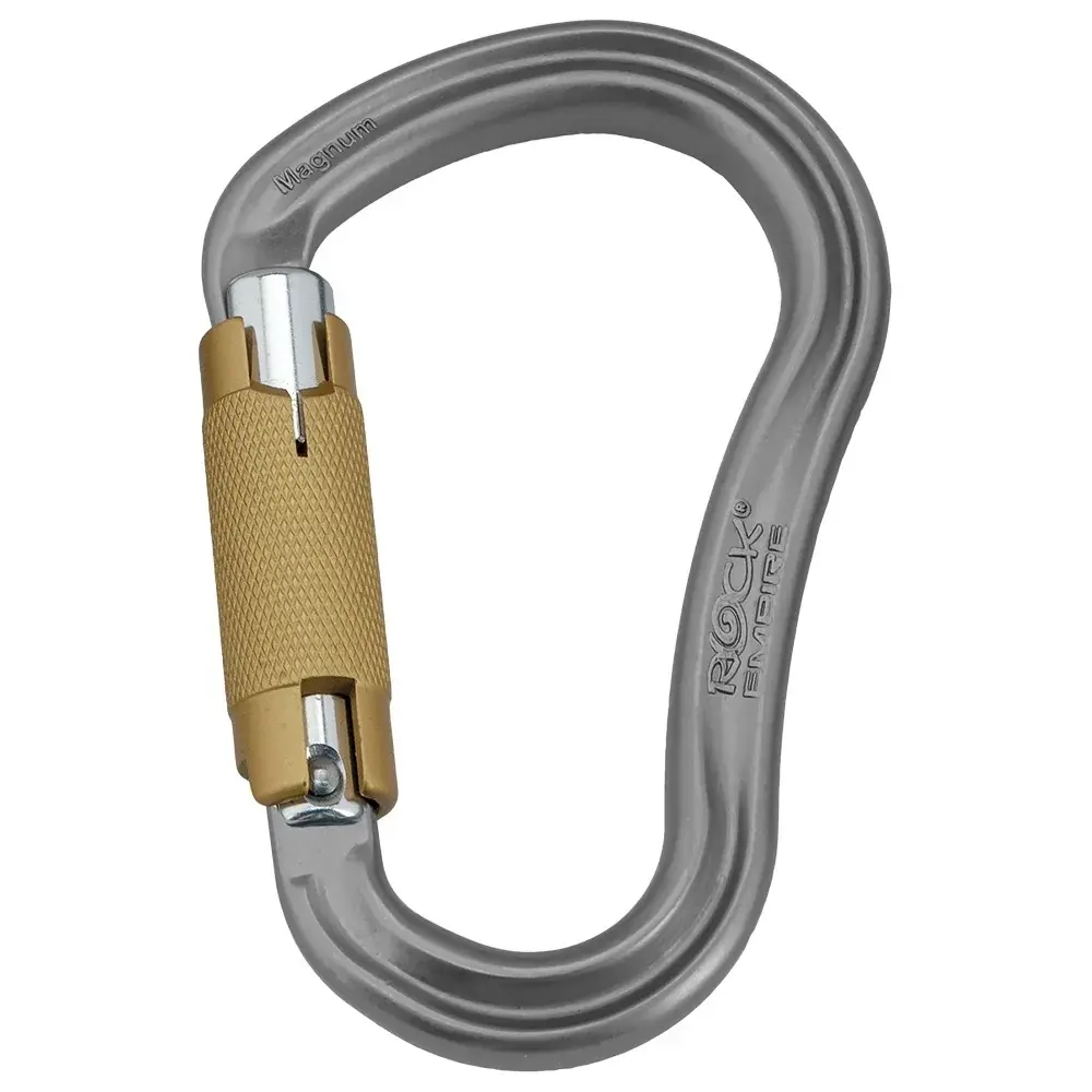 Rock Empire Karabiner Rock Empire HMS Magnum 2T grau