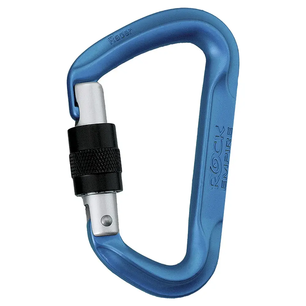 Rock Empire D-Karabiner Rock Empire Racer S Azurblau one size