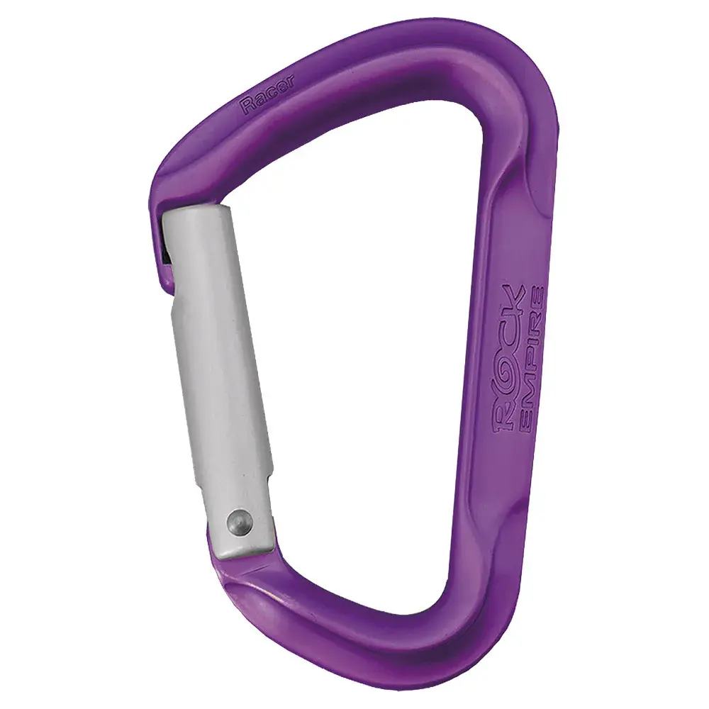 Karabiner Rock Empire Racer Straight Violett one size