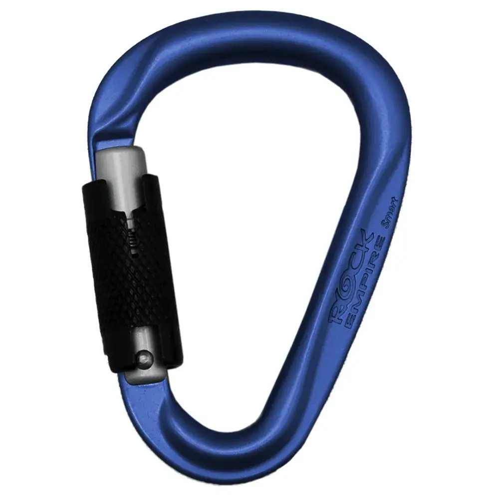 Karabiner Rock Empire Smart 2T Azurblau one size