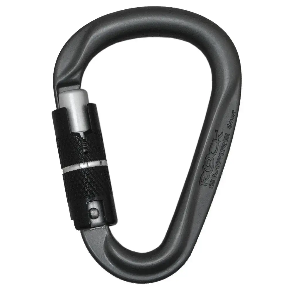 Karabiner Rock Empire Smart 3T Grau one size