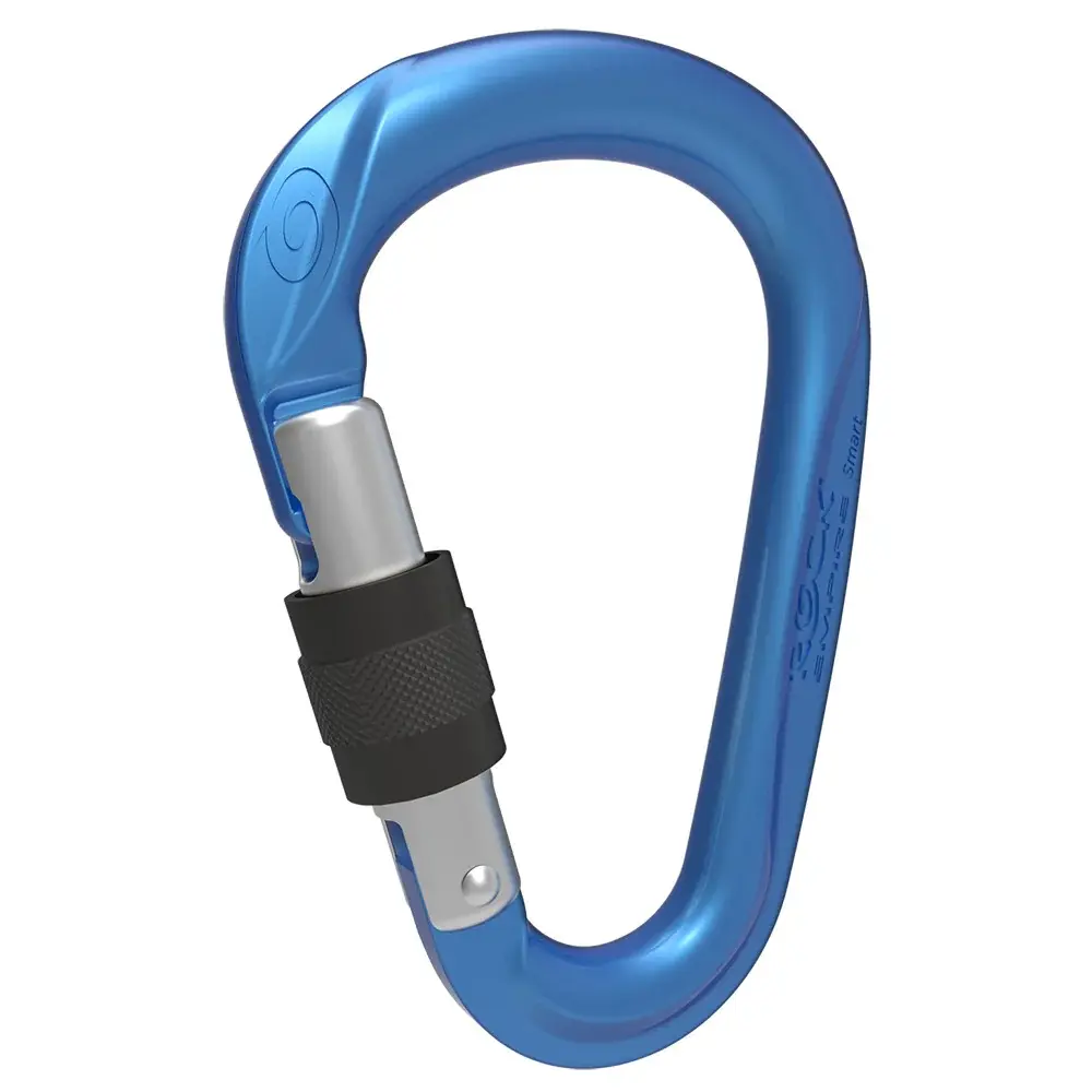 Rock Empire Karabiner Rock Empire Smart Screw Azurblau