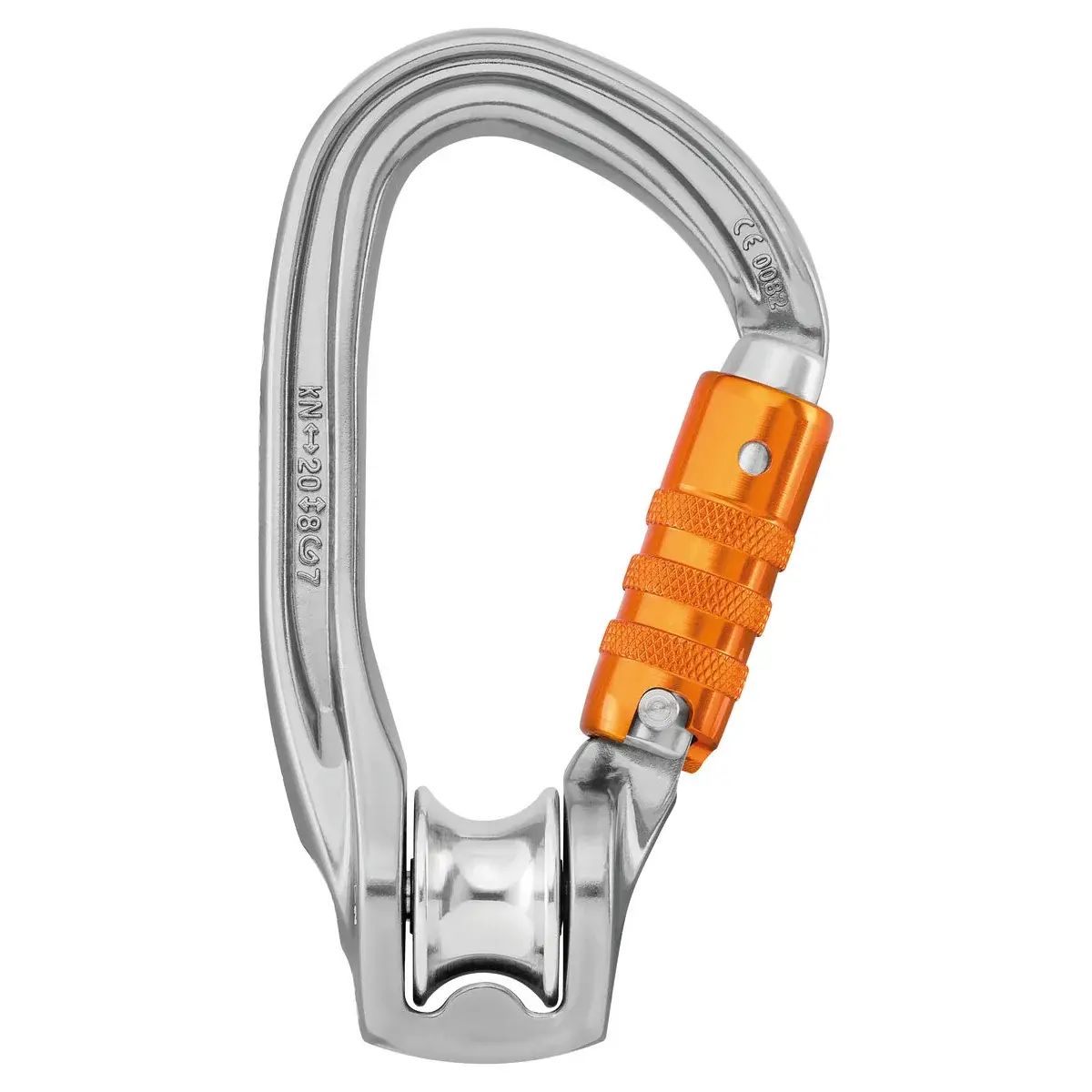 Karabiner mit Rolle Petzl Rollclip Z Triact-Lock