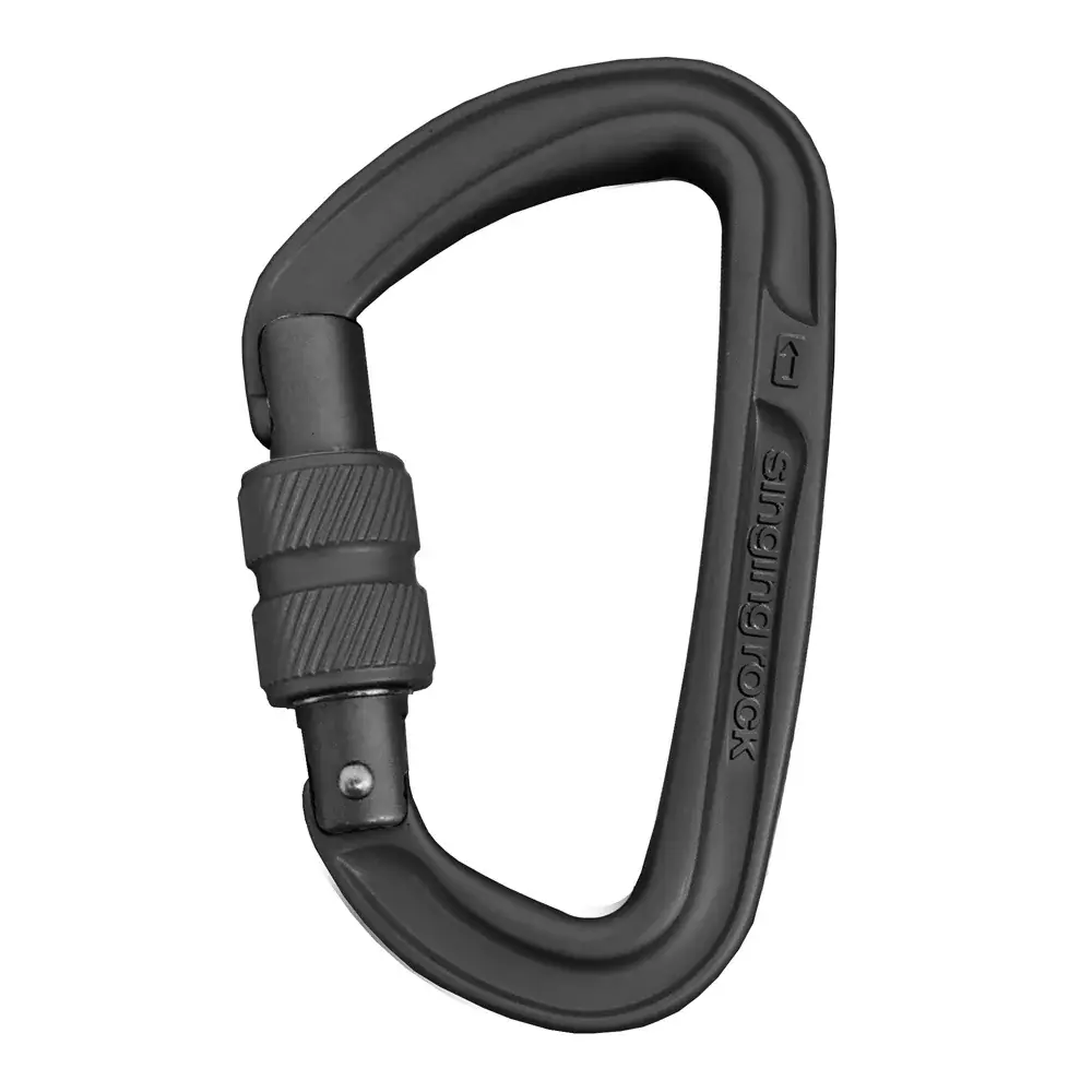 Singing Rock Karabiner Singing Rock Colt screw schwarz
