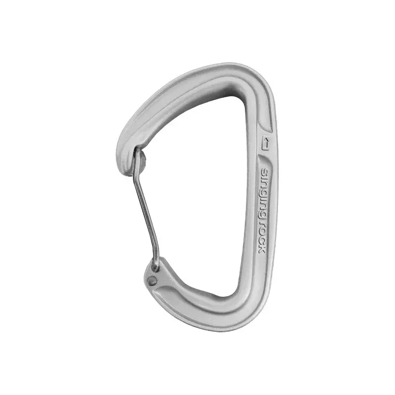Singing Rock Karabiner Singing Rock COLT WIRE gerade silber