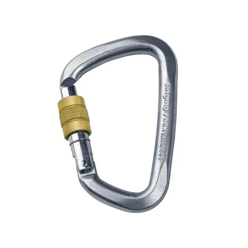 Singing Rock Karabiner Singing Rock D Stahl 50kN
