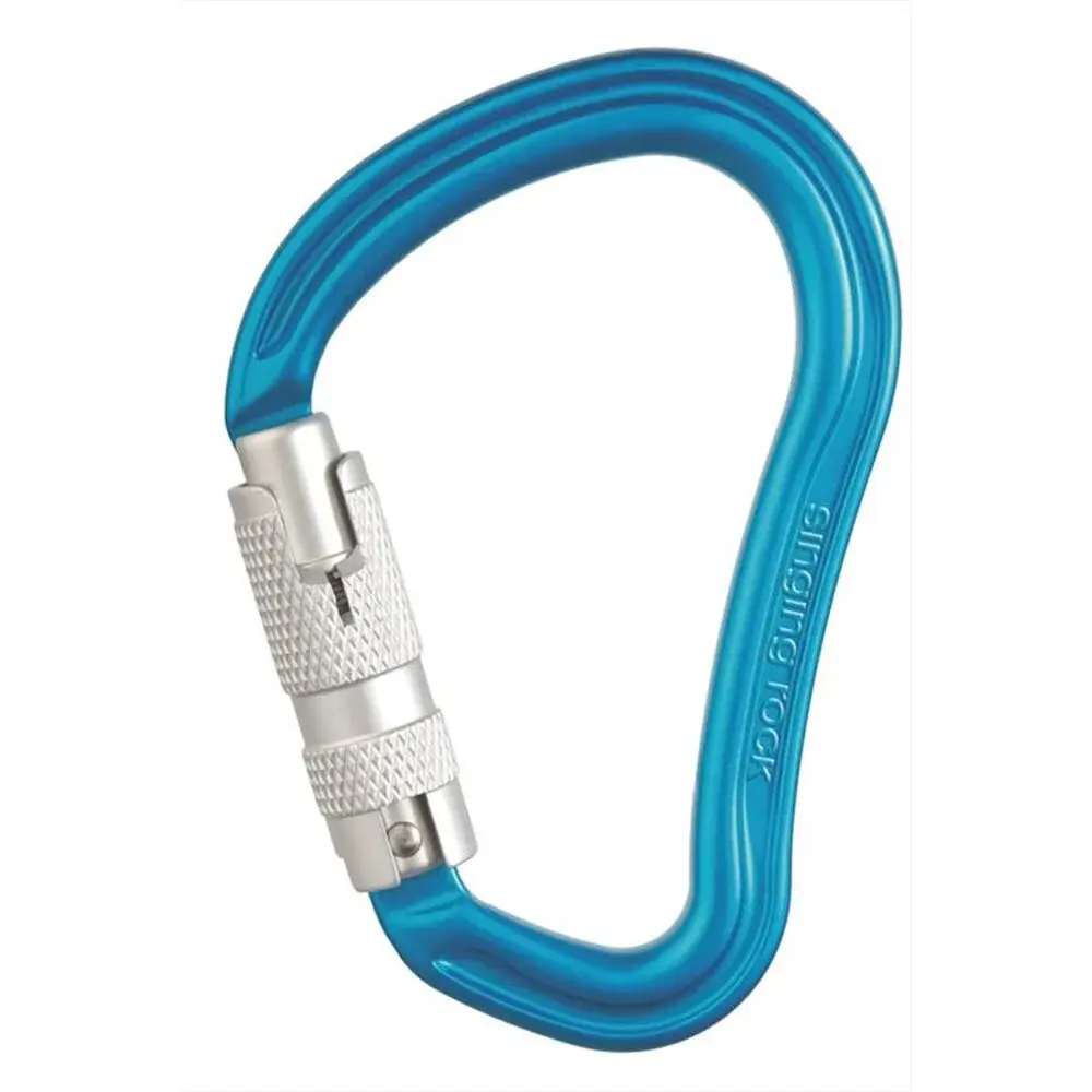 Singing Rock Karabiner Singing Rock HECTOR triple lock blau