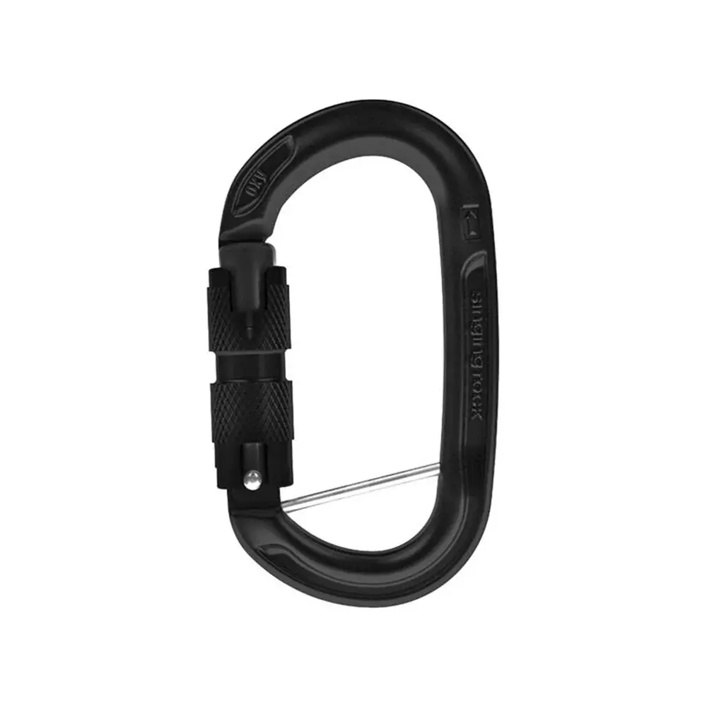 Karabiner Singing Rock OXY BC twist schwarz