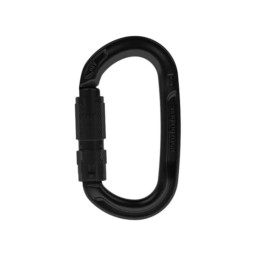 Singing Rock Karabiner Singing Rock OXY triple schwarz