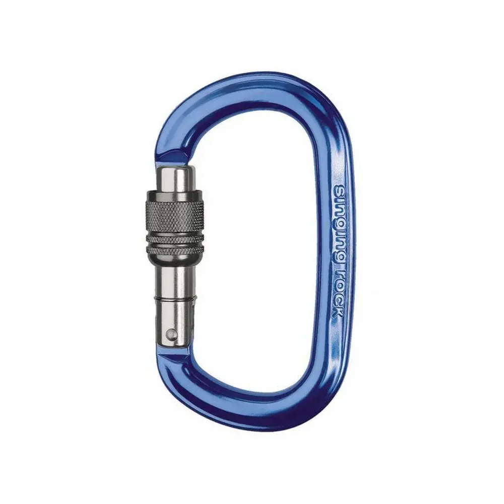 Singing Rock Karabiner Singing Rock OZONE screw blau