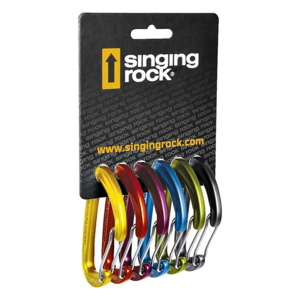 Singing Rock Karabiner Singing Rock VISION gerade 6pack