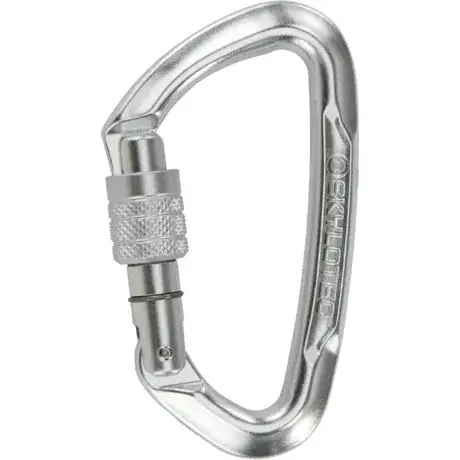Karabina Skylotec Lime SG (screw gate) Silver Onesize