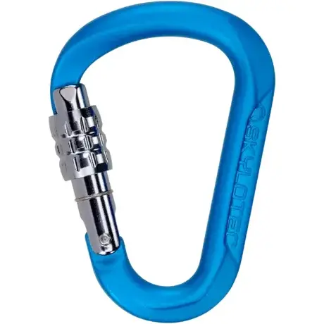 Karabina Skylotec Tondo SG (screw gate) ElectricBlue/Anthracite Onesize