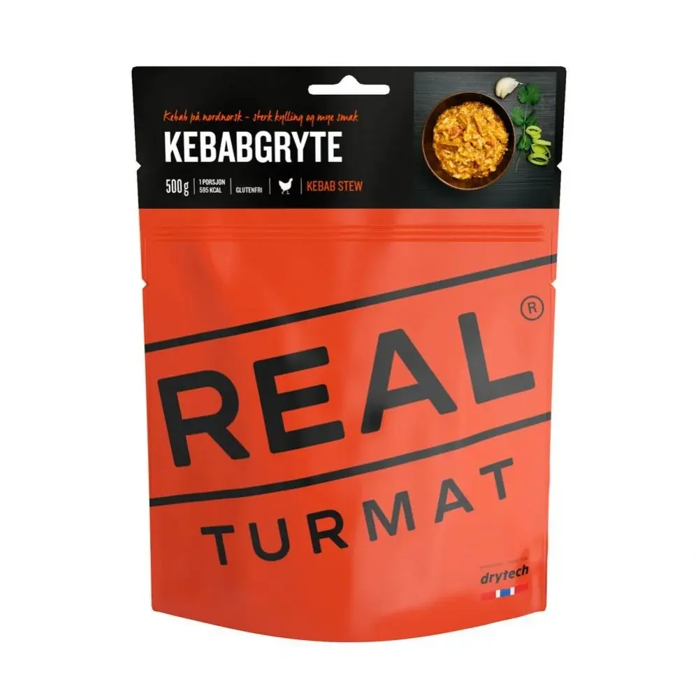 REAL Turmat Hähnchen-Kebab mit Reis REAL Turmat 500 g