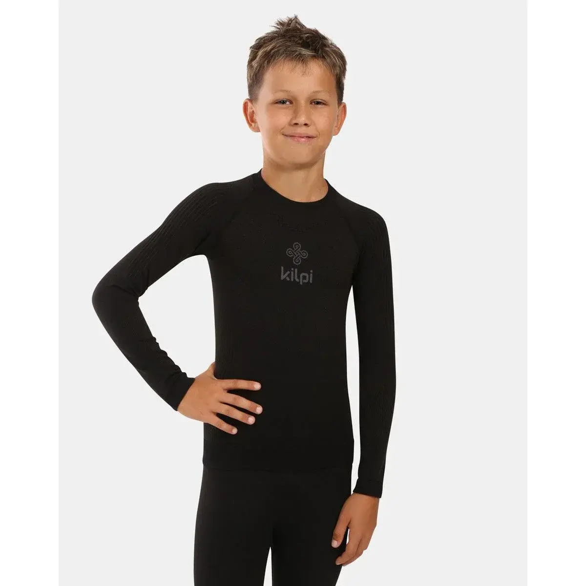 Kilpi Jungen-Funktionsshirt Kilpi NATHAN-JB schwarz