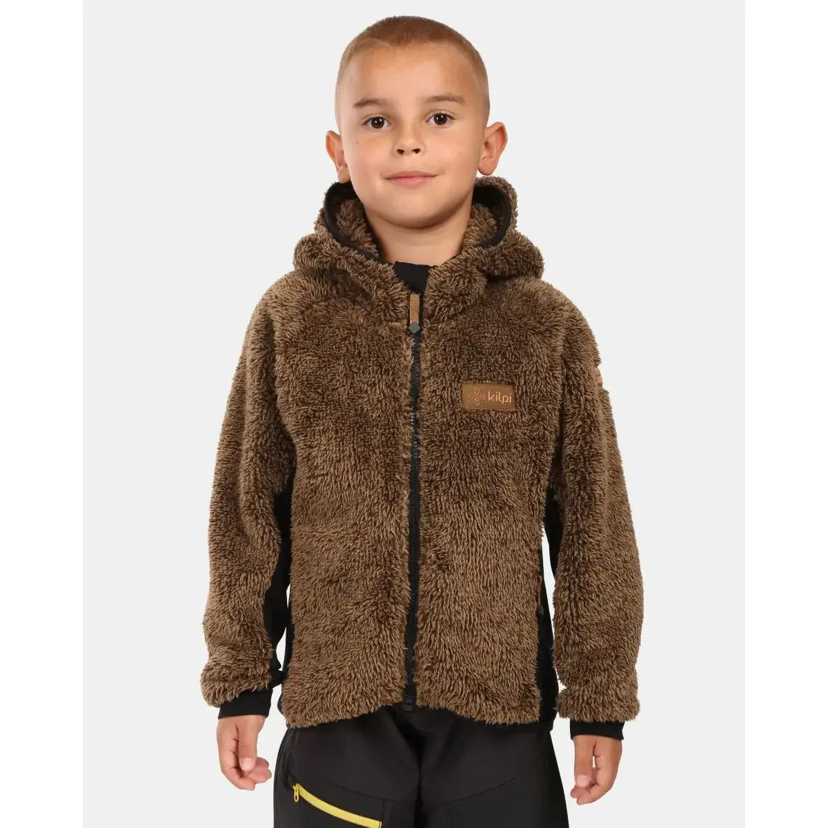 Kilpi Kinder-Fleecepullover Kilpi NORKA-JB braun