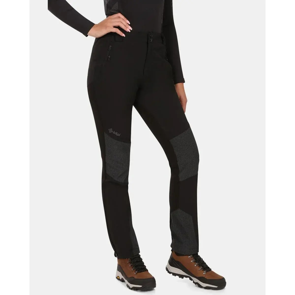 Damen Softshellhose schwarz Kilpi NUUK-W