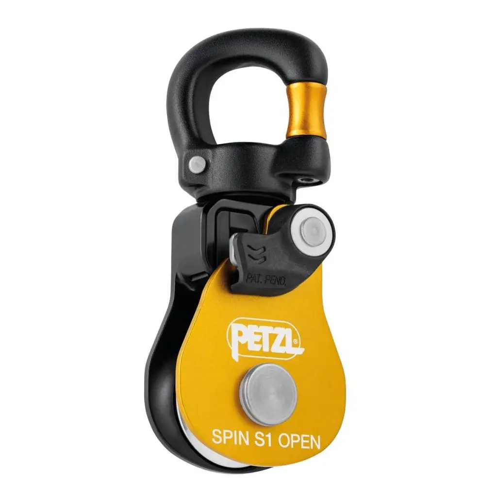 Petzl Seilrolle Petzl Spin S1 Open yellow