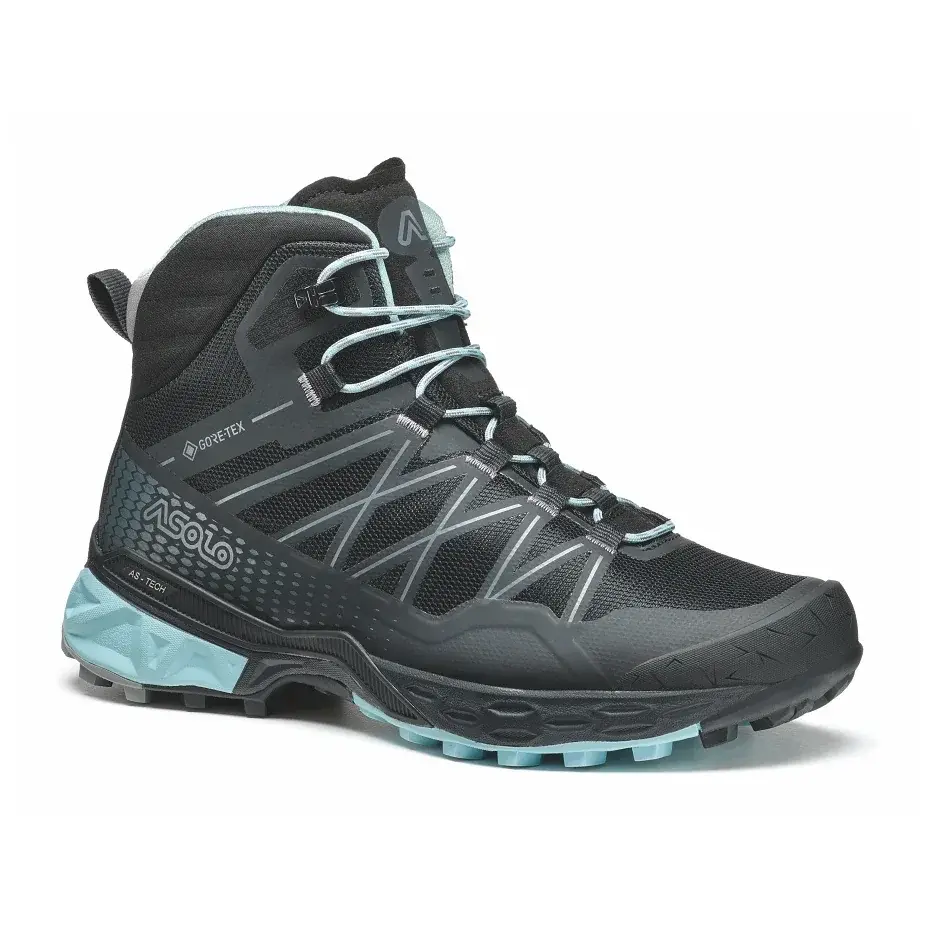 Wanderstiefel Asolo Tahoe Mid GTX black/celadon/b055