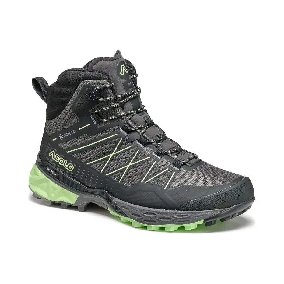 Kotníková bota Asolo Tahoe Mid GTX shark grey/black/brook green/b182