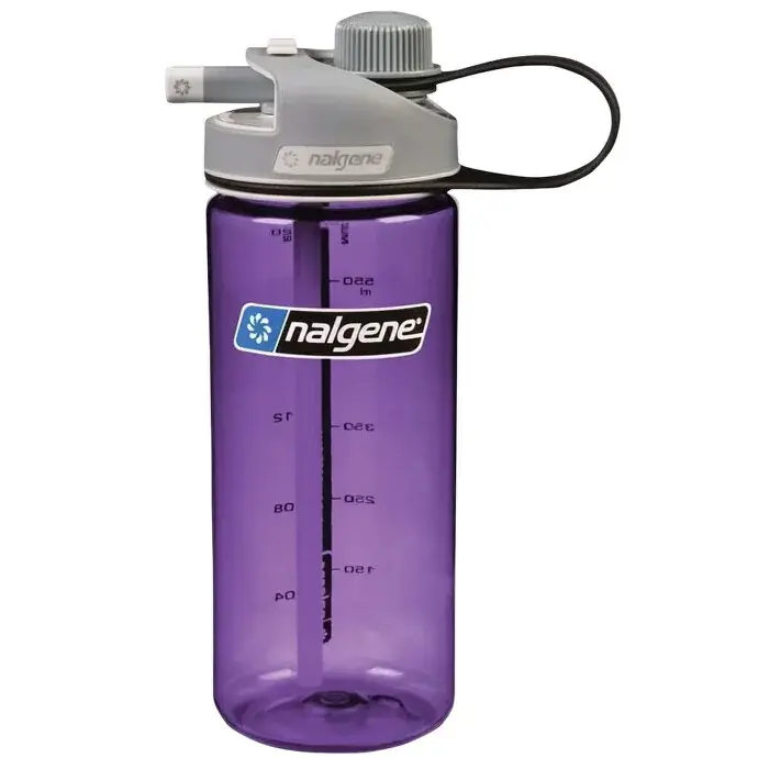 Nalgene Flasche Nalgene MultiDrink,Purple w/ Gray Cap,Sustain urple w/ Gray Cap,Sustain 560ml
