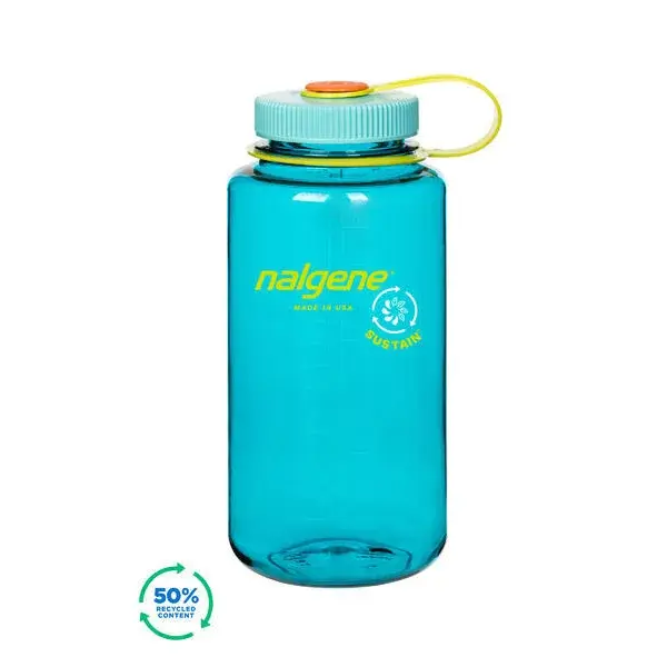 Nalgene Flasche Nalgene Wide Mouth Cerulean Sustain