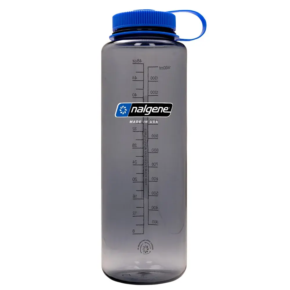 Láhev Nalgene Wide Mouth Gray Sustain 1500ml