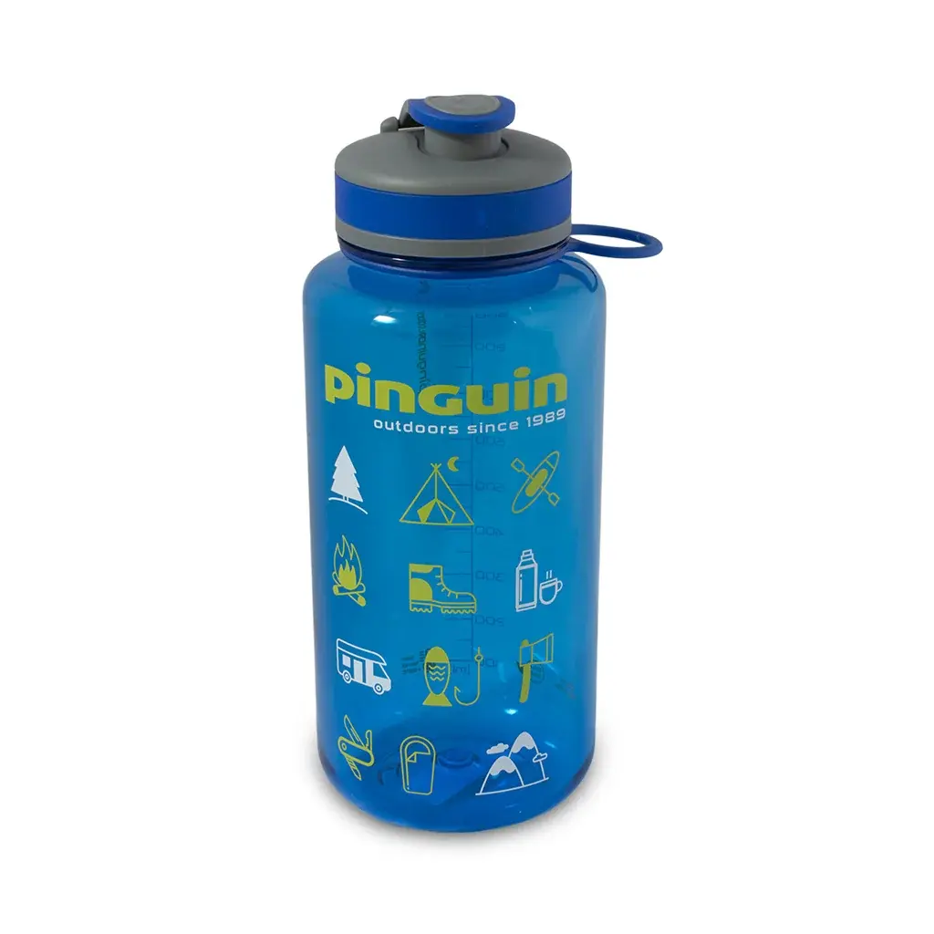 Pinguin Flasche Pinguin Tritan Fat Sport Bottle 1L blue