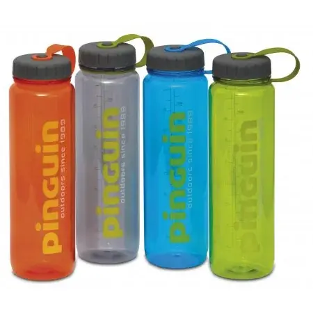 Pinguin Flasche Pinguin Tritan Slim Bottle 0,65L orange