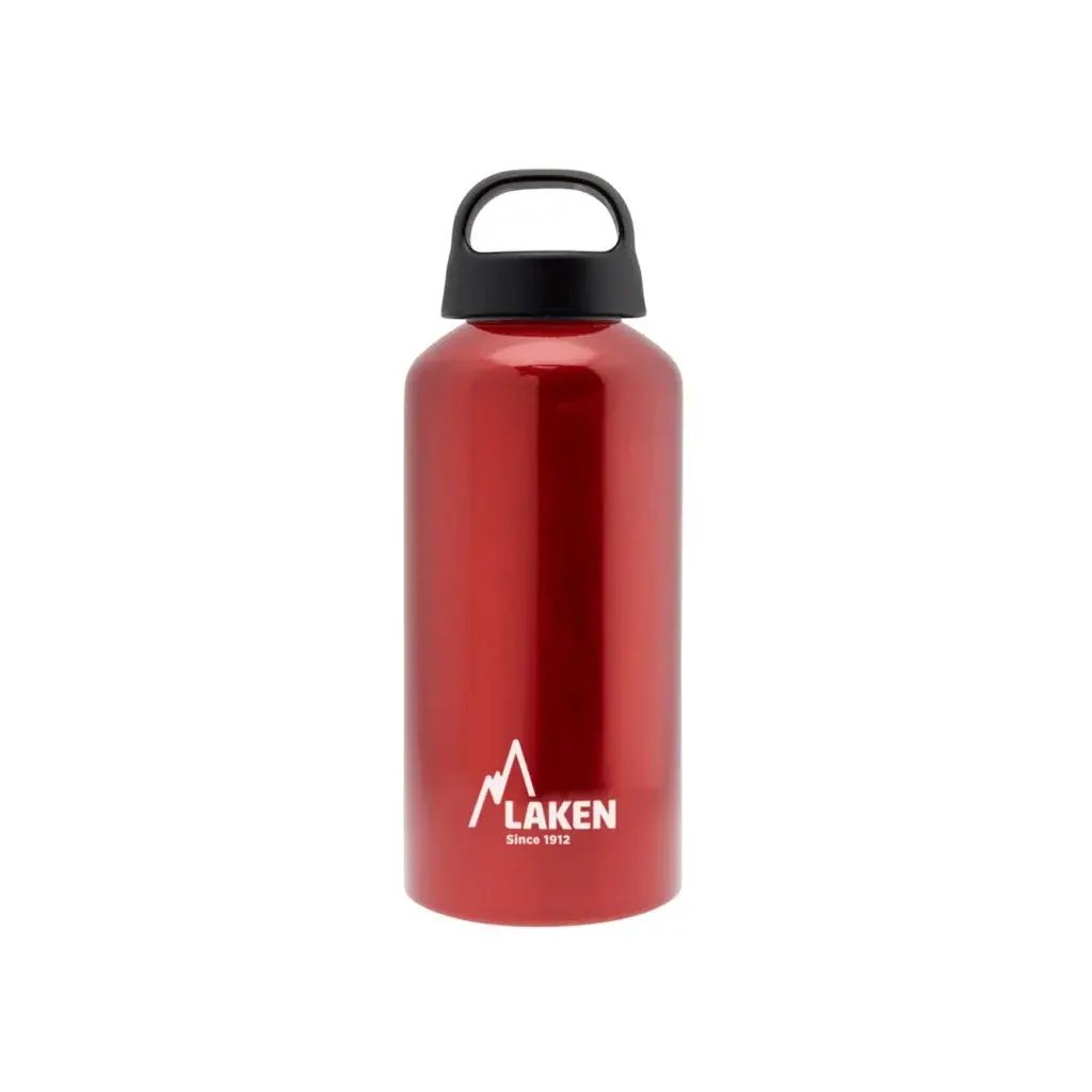 Flasche LAKEN Aluminium Classic 600 ml rot