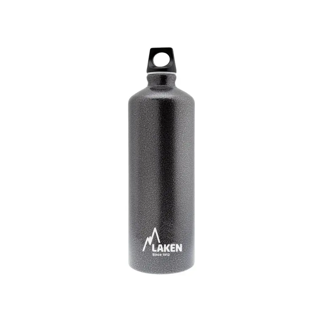 Flasche LAKEN Aluminium Futura 1000 ml grau