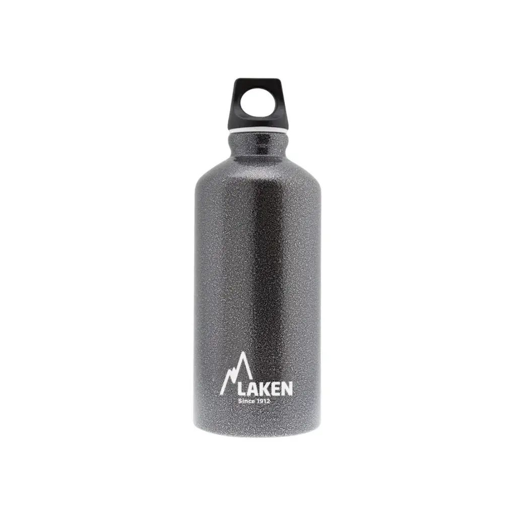 Flasche LAKEN Aluminium Futura 600 ml grau
