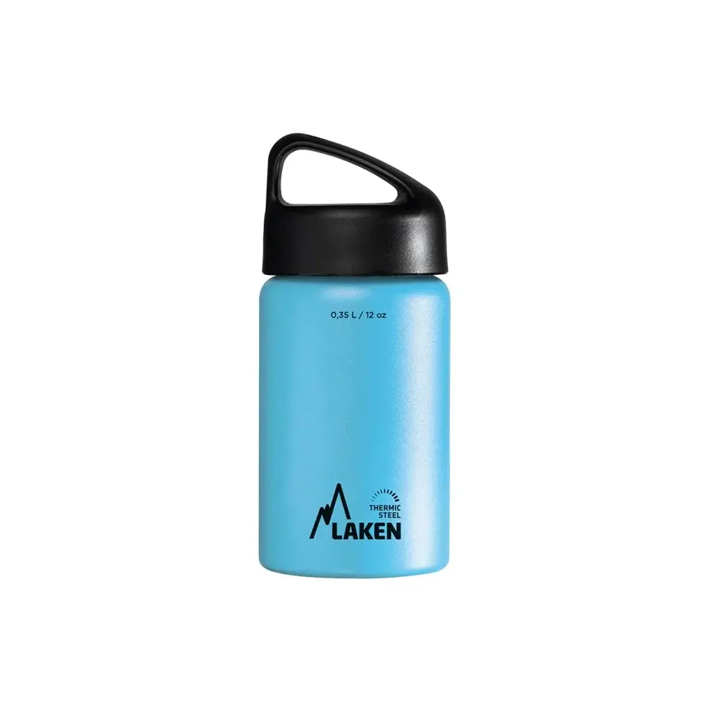 LAKEN Isolierflasche LAKEN Stahl Classic 350 ml hellblau