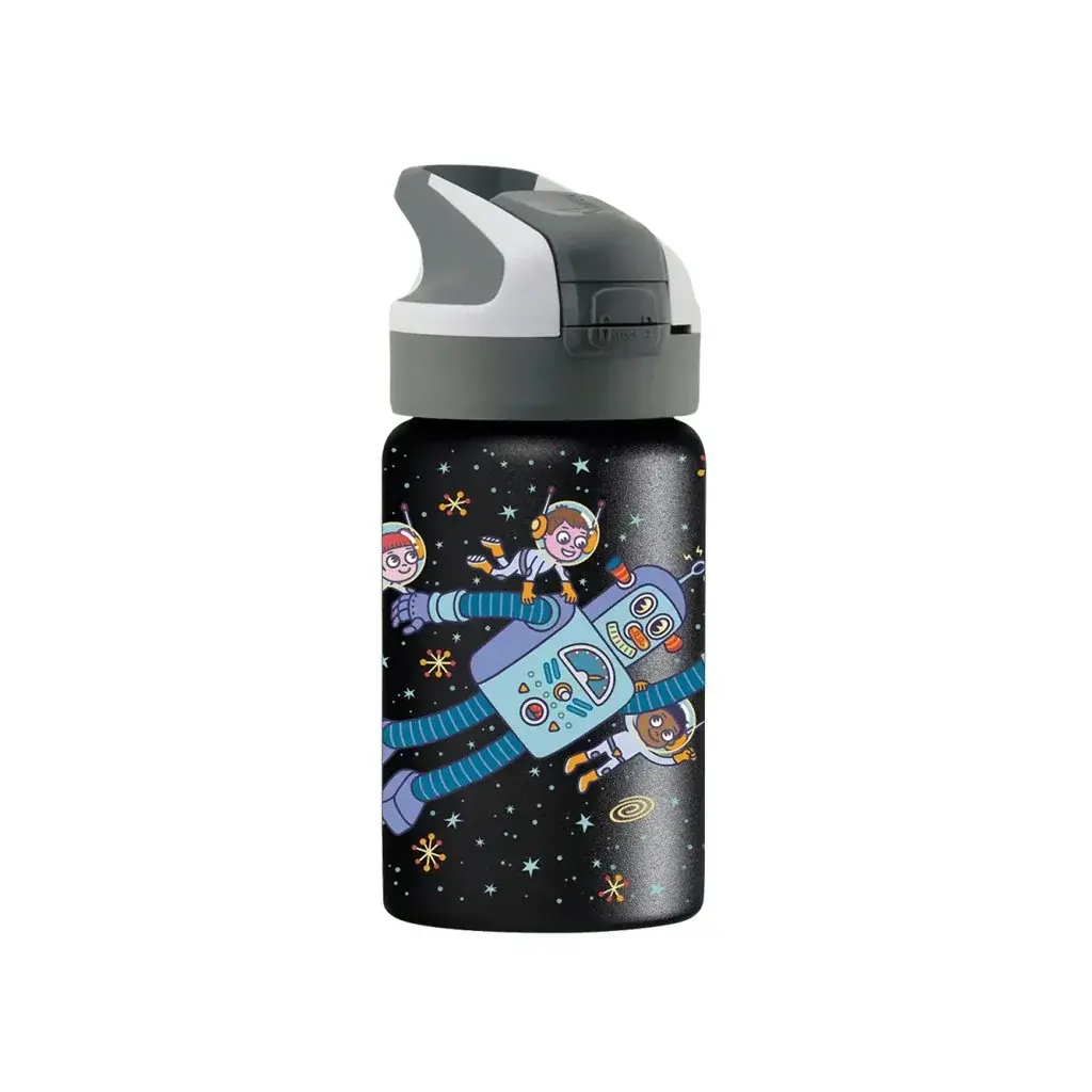 LAKEN Isolierflasche LAKEN Stahl Summit 350 ml Space Robot