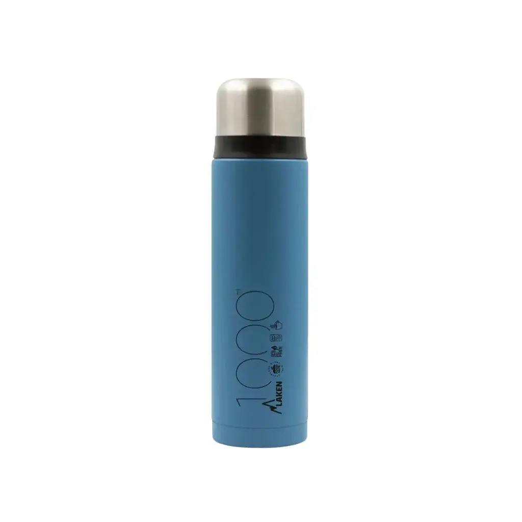 LAKEN Thermosflasche LAKEN Stahl 1000 ml blau