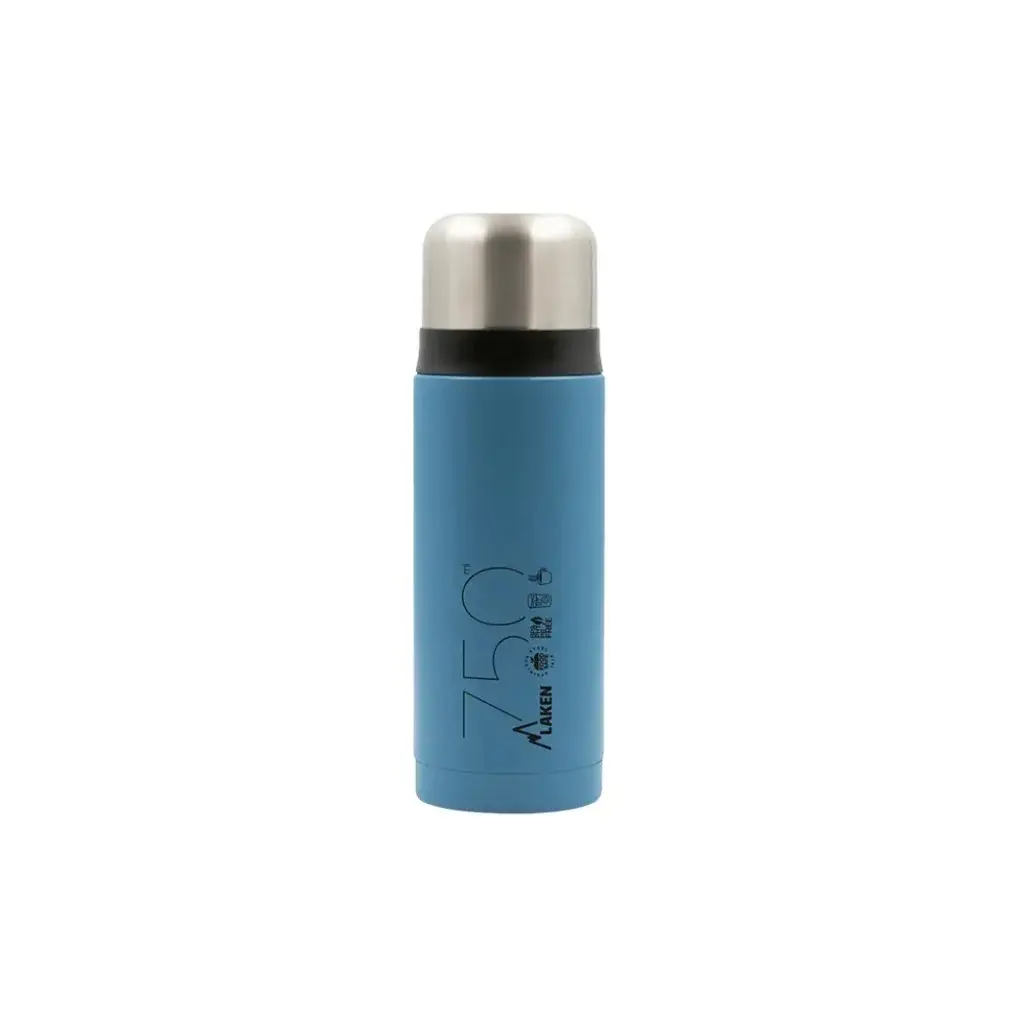 LAKEN Thermosflasche LAKEN Stahl 750 ml blau