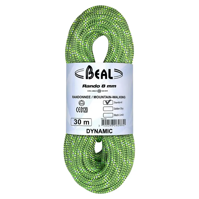 Seil Beal Rando 8mm Green