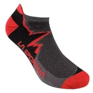 La Sportiva Klettersocken La Sportiva Climbing Socks Carbon/Mountain Red