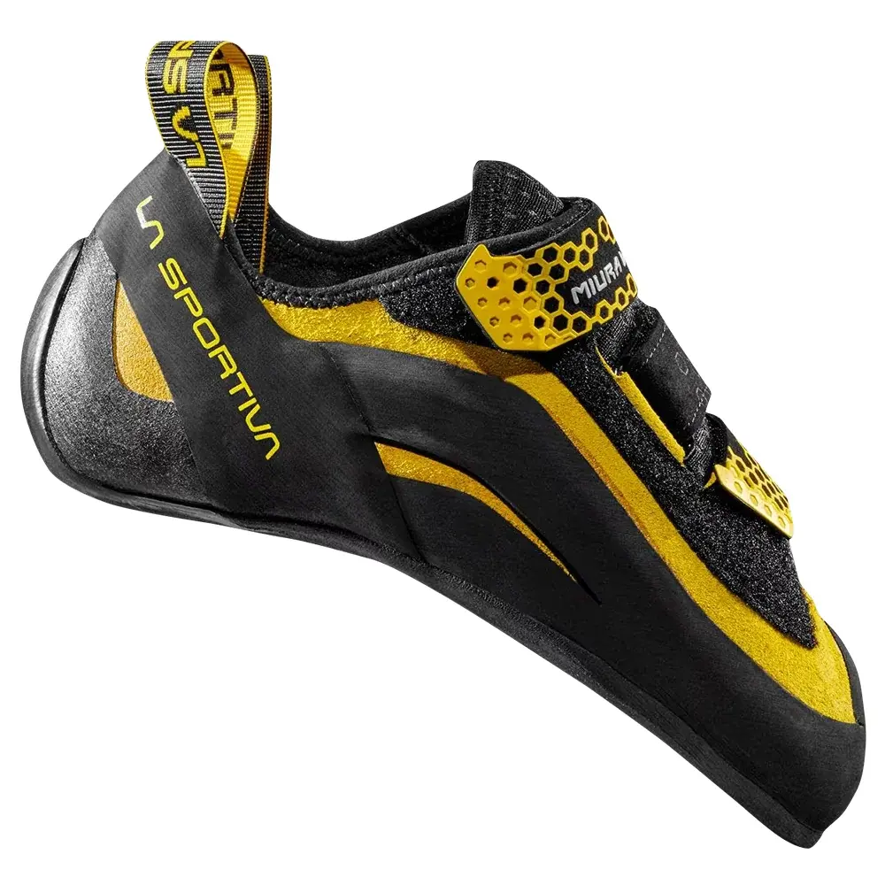 La Sportiva Kletterschuhe La Sportiva Miura VS Black/Yellow