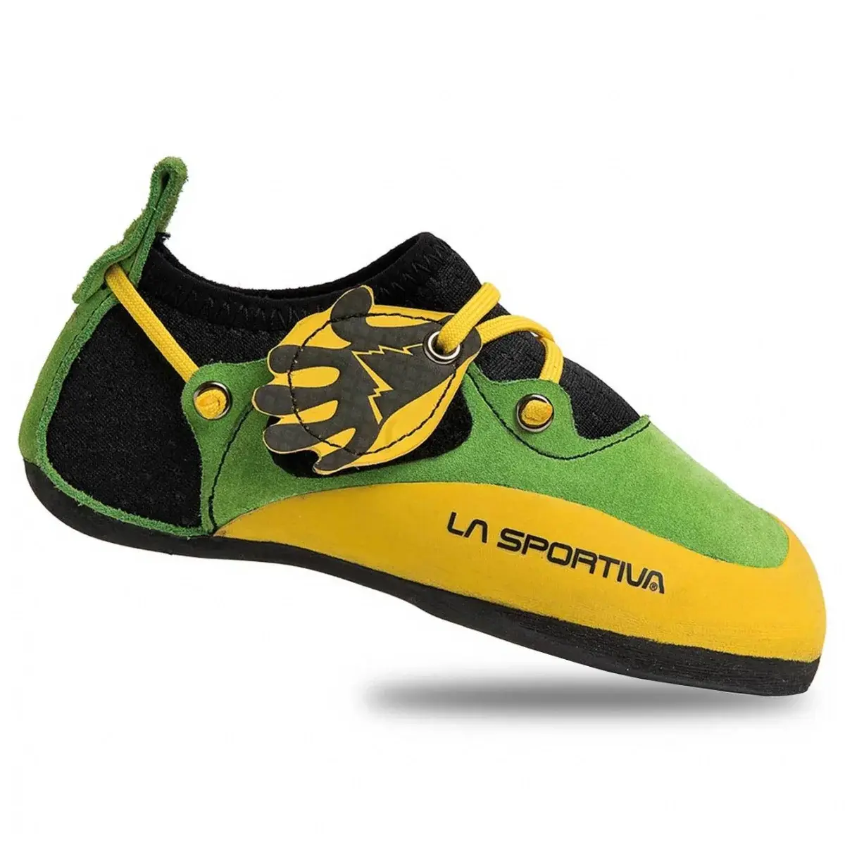 La Sportiva Kinder-Kletterschuhe La Sportiva Stickit green/yellow