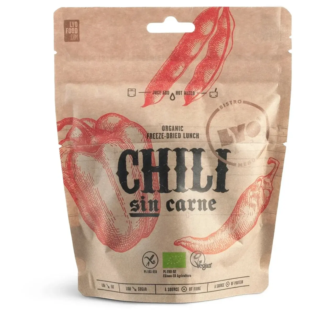 LyoFood Bio-Chili sin Carne LyoFood 270g