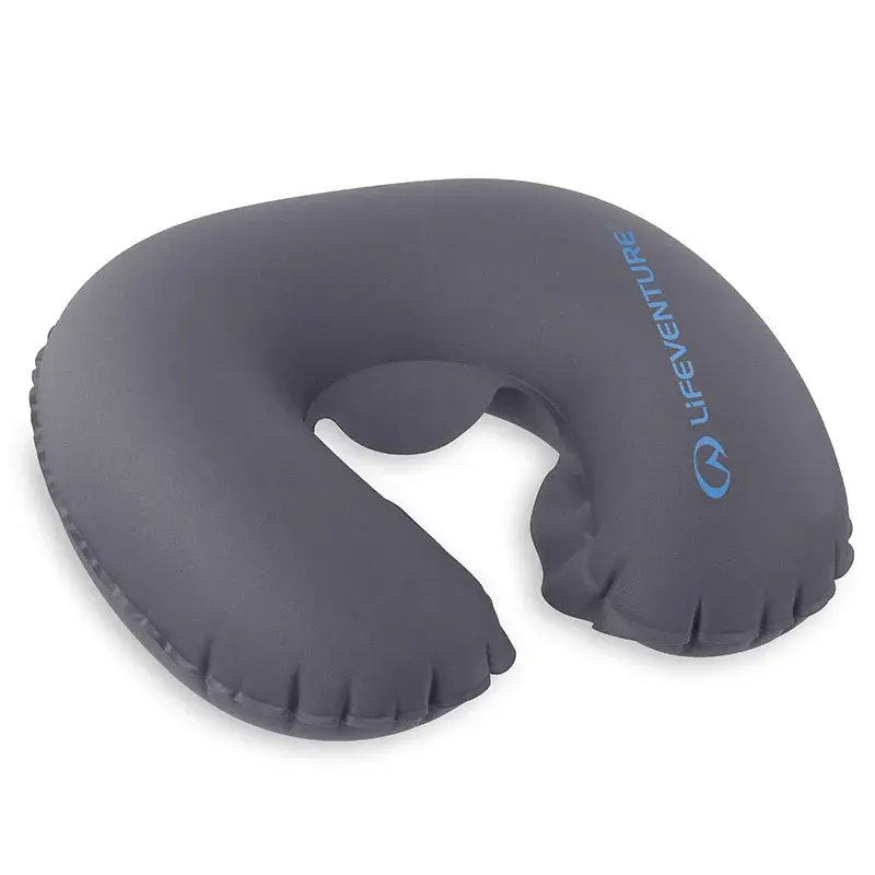 Aufblasbares Kissen Lifeventure Inflatable Neck Pillow grey