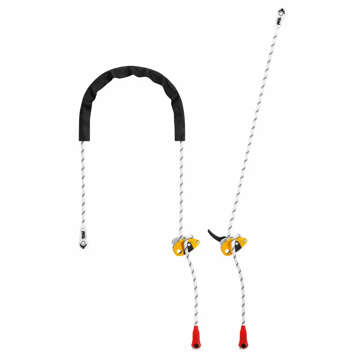 Verstellbares Verbindungsmittel Petzl Grillon Hook European Version 5m White/yellow