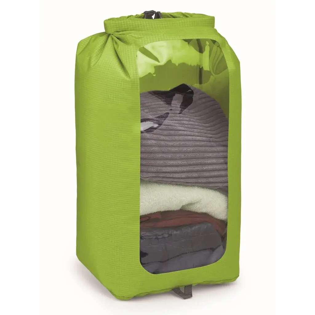 Osprey Packsack Osprey Dry Sack W/Window 35L Limon green