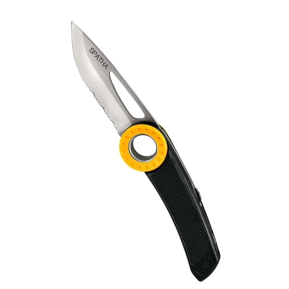 Messer Petzl Spatha schwarz