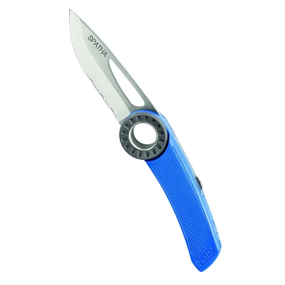 Messer Petzl Spatha blau