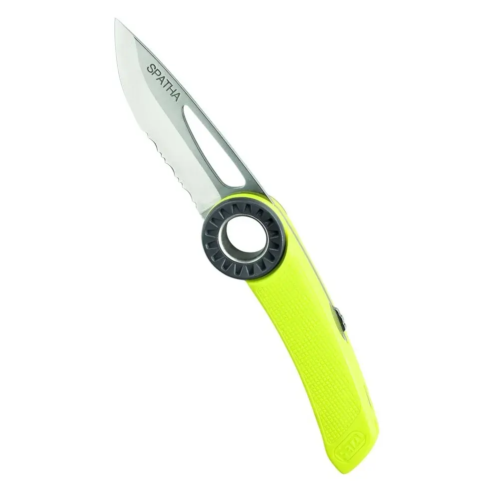 Messer Petzl Spatha gelb